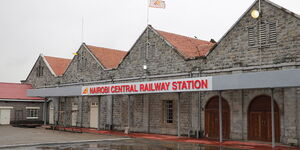 The Nairobi Central Railway Station in Nairobi City.