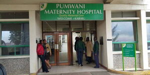 The Pumwani Maternity Hospital in Nairobi.