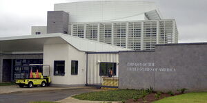 The US Embassy in Nairobi Kenya.