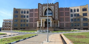 The entrance of the Ronald Ngala Utalii College in Kilifi on Tuesday March 28, 2023