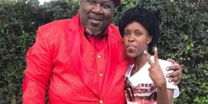 The late Charles Bukeko and Jacky Vike alias Awinja.