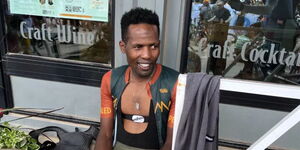 The late Sule Kangangi who passed away at a bike race in US