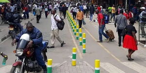 The new-look Luthuli Avenue in Nairobi.