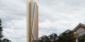 An artists impression of the Ksh5 billion G47 Ugatuzi Tower 