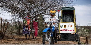Turkana Bodaboda ambulance 