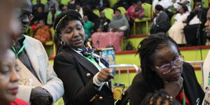 UDA Uasin Gishu Women Representative Gladys Boss Shollei at Bomas of Kenya on August,9, 2022