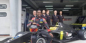 UK based Kenyan F3 driver Jeremy Wahome