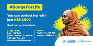 Safaricom and UNHCR have partnered again to bring the #BongaForLife campaign in 2023.