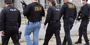 The United States Drug Enforcement Administration  agents