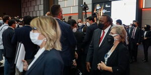 President Uhuru Kenyatta joins other Head of States  at the Antalya Diplomacy Forum (ADF) in Turkey on Friday, June 18.