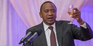 President Uhuru Kenyatta During a Past Function 