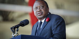 President of the republic of Kenya, Uhuru Kenyatta