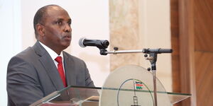 Treasury CS Ukur Yatani speaking at Ole Sereni on Wednesday, August 26, 2020