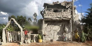Undated photo of a museum located in Nyeri