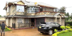 Undated photo of mansion owned by couple hacked to death in Nyamira on Tuesday March 21, 2023