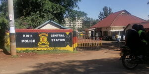 Undated photo of the Kisii Central Police Station's entrance