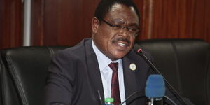 File image of University Education and Research Principal Secretary Ambassador Simon Nabukwesi