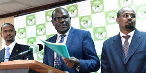 Three IEBC Commissioners 