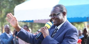 Meru Governor Kiraitu Murungi speaking at a past event