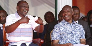 File image of Deputy President William Ruto and Makueni Governor William Ruto.