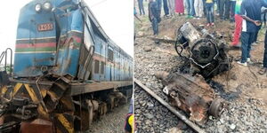 Wreckage from the scene of incident on Tuesday, November 3
