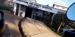 Image of the Olenguruone Sub County Hospital in Nakuru County.