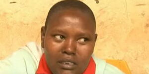 Ngelemo Leleruk, the 32-year-old mother of 7 in grade 3 in Samburu County.