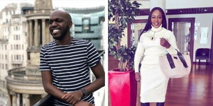 CNN International Correspondent Larry Madowo and media personality Terryanne Chebet