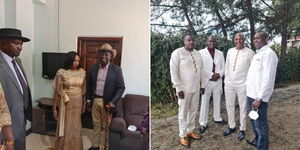 Nakuru Senator Susan Kihika during a traditional wedding on Saturday, November 7