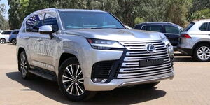 Lexus LX 500d in Kenya, 2023.