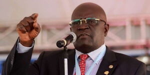 Education Cabinet Secretary Prof George Magoha During Past Function
