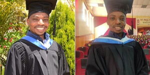 NTV News Anchor Lofty Matambo graduates from St. Paul's University on Friday, November 24, 2021