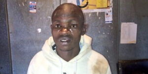 Suspected Serial Killer Paul Morara Displayed by DCI After Being Arrested on Thursday October 14