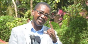 Muranga Governor Mwangi Wa Iria at a past function.