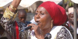 Undated image of former Kwale Woman Rep Zainab Chizudga