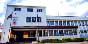 Undated image of an entrance to a Kenyan police station.