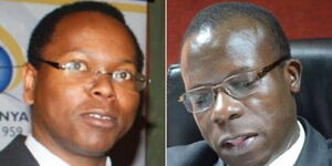 High Court Judges Joel Ngungi (left) and George Odunga.