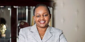 Undated file image of Kirinyaga County Governor Anne Waiguru posing for a photo.