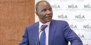 File Photo of Gordon Kihalangwa PS Ministry of Energy During Past Media Appearance