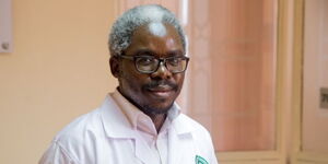 Image of Prof Lukoye Atwoli the Dean of the Medical College, East Africa .
