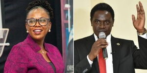 Lawyers Maria Mbeneka and Nelson Havi were contesting to become LSK president