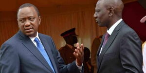 President Uhuru Kenyatta and Deputy William Ruto