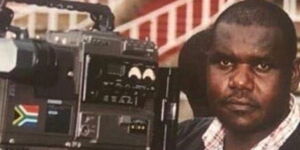 The late Johnson Barasa, a photojournalist who worked for South African Broadcasting Corporation