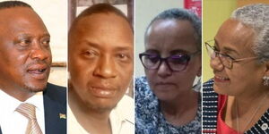 President Uhuru Kenyatta and wife Margaret Kenyatta's doppelgangers