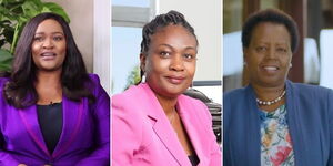Kenya CEOs Rita Kaveka, Rebecca Miano and Jane Karuko