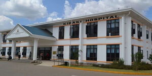 A photo of the Mama Lucy Hospital in Nairobi taken on August 1, 2019,