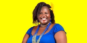 A photo of Esther Mureke, a German teacher at Nyeri High school