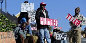 An image of Job seekers in Kenya