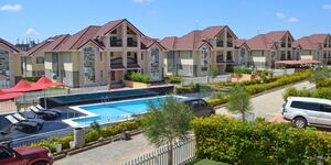 A file image of real estate apartments owned by Cheriez Properties Limited in Kitengela