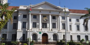 A file image of City Hall in Nairobi County.